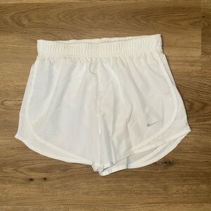 Nike Running Shorts White Small